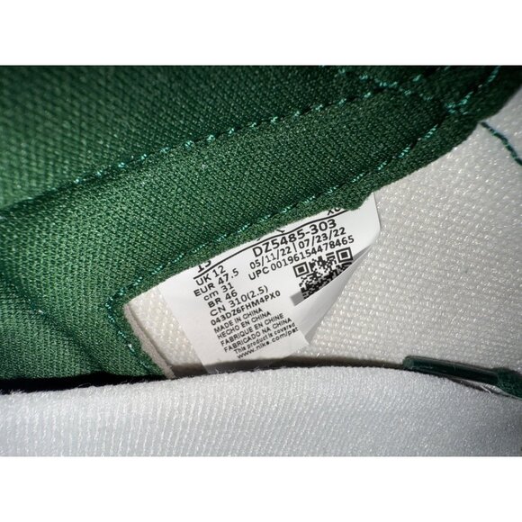 Jordan 1 Retro High OG Gorge Green Size 13- DZ5485-303 - Picture 9 of 10